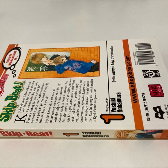 Skip Beat! Volume 1 -Yoshiki Nakamura ENGLISH Manga Shojo Beat Graphic Novel - Picture 3 of 3